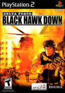 Delta Force Black Hawk Down Front Cover - Playstation 2 Pre-Played