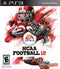 NCAA Football 12 Front Cover - Playstation 3 Pre-Played