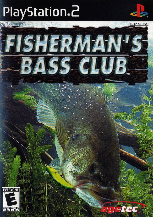 Fisherman's Bass Club Front Cover - Playstation 2 Pre-Played