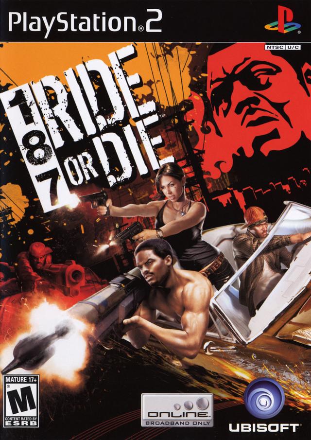 187 Ride or Die PlayStation 2 Front Cover