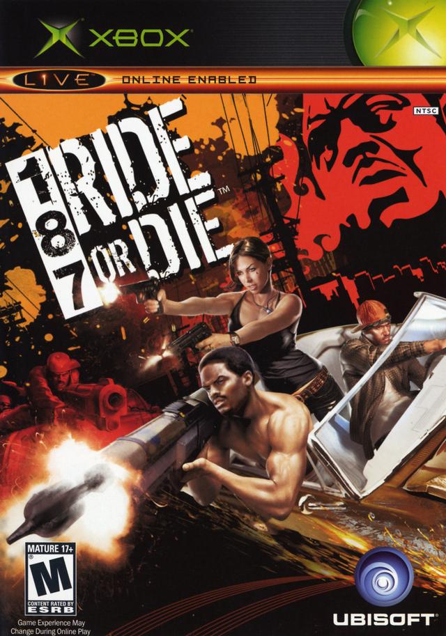 187 Ride or Die XBox Front Cover