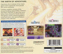 Final Fantasy Origins Final Fantasy I & II Remastered Editions Back Cover - Playstation 1 Pre-Played