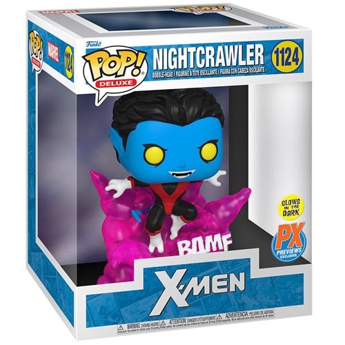 Pop! X-Men - Teleporting Nightcrawler Glow-in-the-Dark Deluxe Previews Exclusive