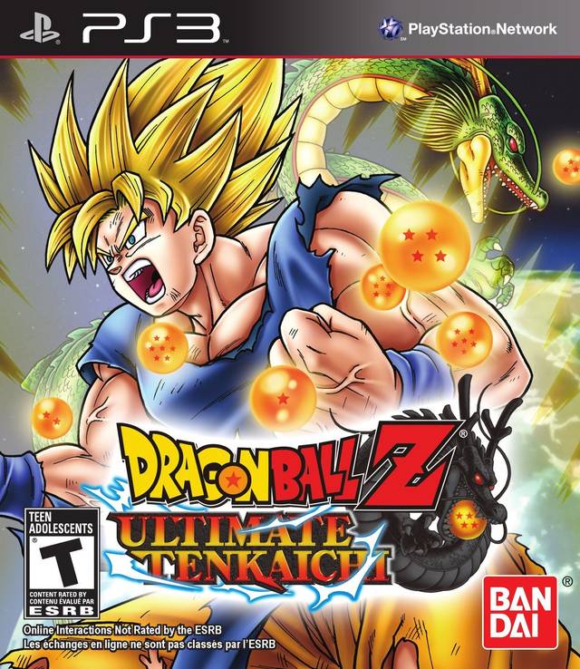 Dragonball Z Ultimate Tenkaichi Front Cover - Playstation 3 Pre-Played