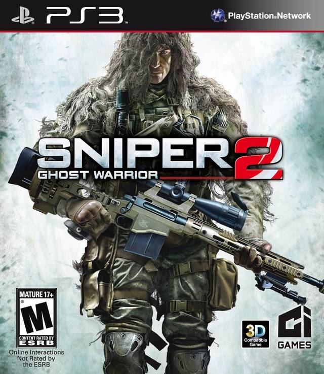 Sniper 2 Ghost Warrior Front Cover - Playstation 3 Pre-Played