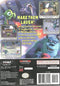 Monsters Inc Scream Arena - Gamecube Pre-Played Back Cover