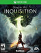 Dragon Age Inquisition Front Cover - Xbox One Pre-Played