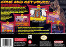 Shaq Fu - Super Nintendo, SNES Pre-Played Back Cover