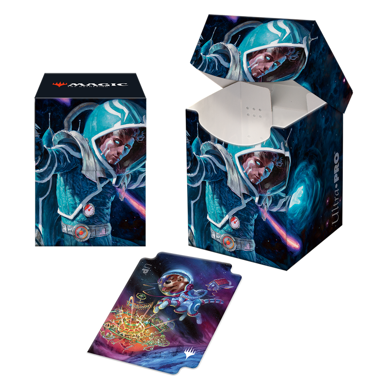 Unfinity Space Beleren & Comet, Space Puppy Deck Box 100+ - Magic the Gathering TCG