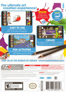 UDraw Studio Instant Artist Back Cover Game Only - Nintendo Wii Pre-Played