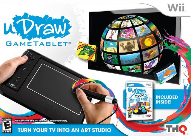 uDraw Pad & uDraw Studio Instant Artist - Nintendo Wii Pre-Played