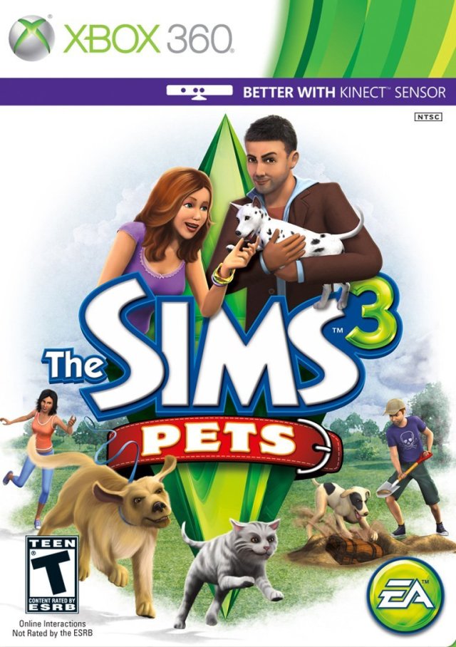 The Sims 3 Pets Expansion Pack  - Xbox 360 Pre-Played