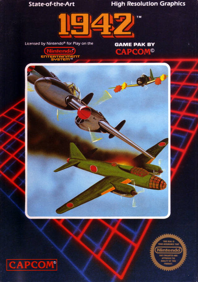 1942 NES Front Cover