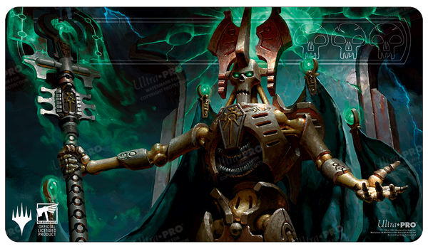 Szarekh, the Silent King Playmat - Magic the Gathering Warhammer 40K Commander