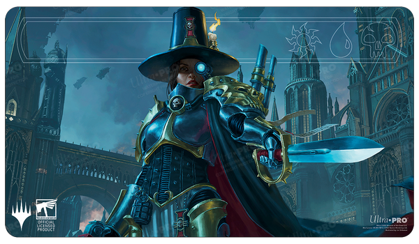 Inquisitor Greyfax Playmat - Magic the Gathering Warhammer 40K Commander