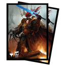 Abaddon the Despoiler Standard Sleeves (100) - Magic the Gathering Warhammer 40K Commander