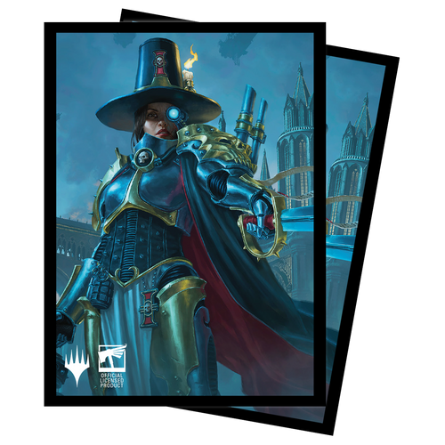 Inquisitor Greyfax Standard Sleeves (100) - Magic the Gathering Warhammer 40K Commander