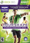 Your Shape Fitness Evolved 2012 Front Cover - Xbox 360 Pre-Played