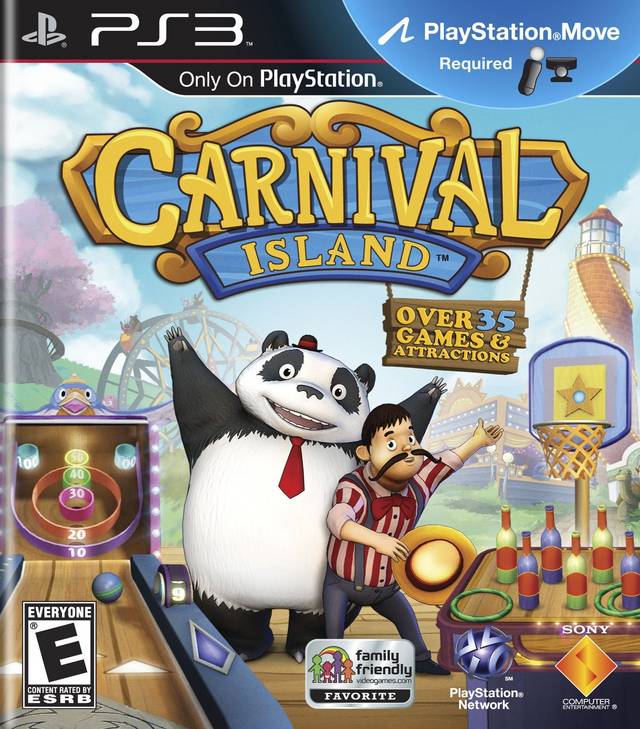 Carnival Island Front Cover - Playstation 3 Pre-Played