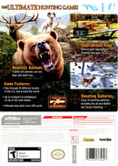 Cabela's Big Game Hunter 2012 - Nintendo Wii Pre-Played Back Cover