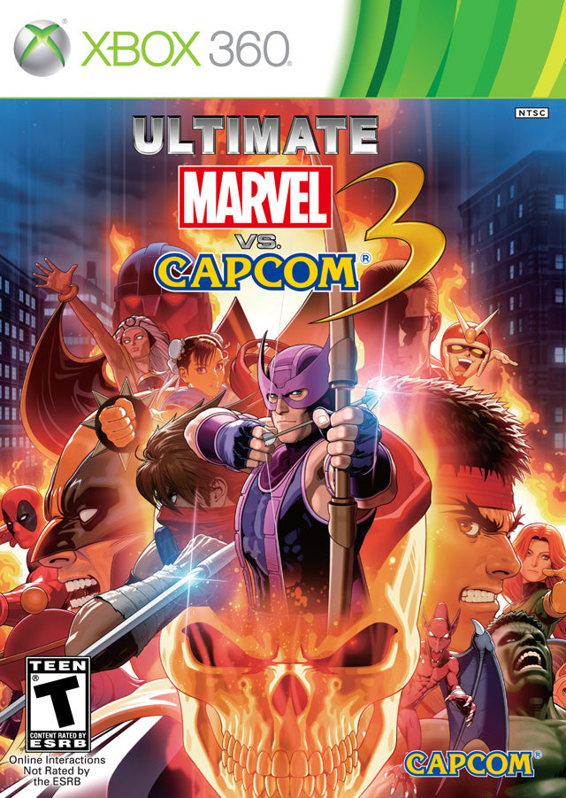 Marvel VS Capcom 3 Front Cover - Playstation 3 Pre-Played