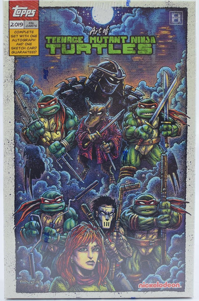 Art of Teenage Mutant Ninja Turtles Hobby Box - Topps 2019