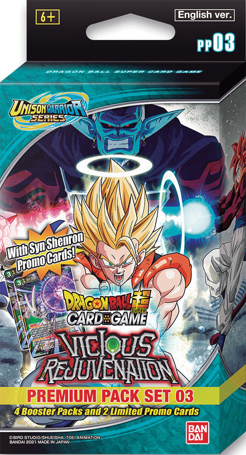 Vicious Rejuventation Premium Pack - Dragon Ball Super TCG