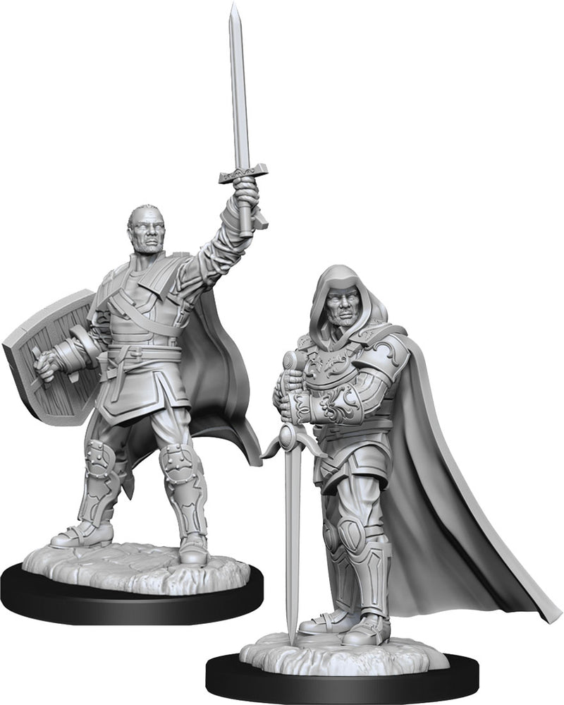 Human Paladin Male W13 - Dungeons & Dragons Nolzur`s Marvelous Unpainted Miniatures