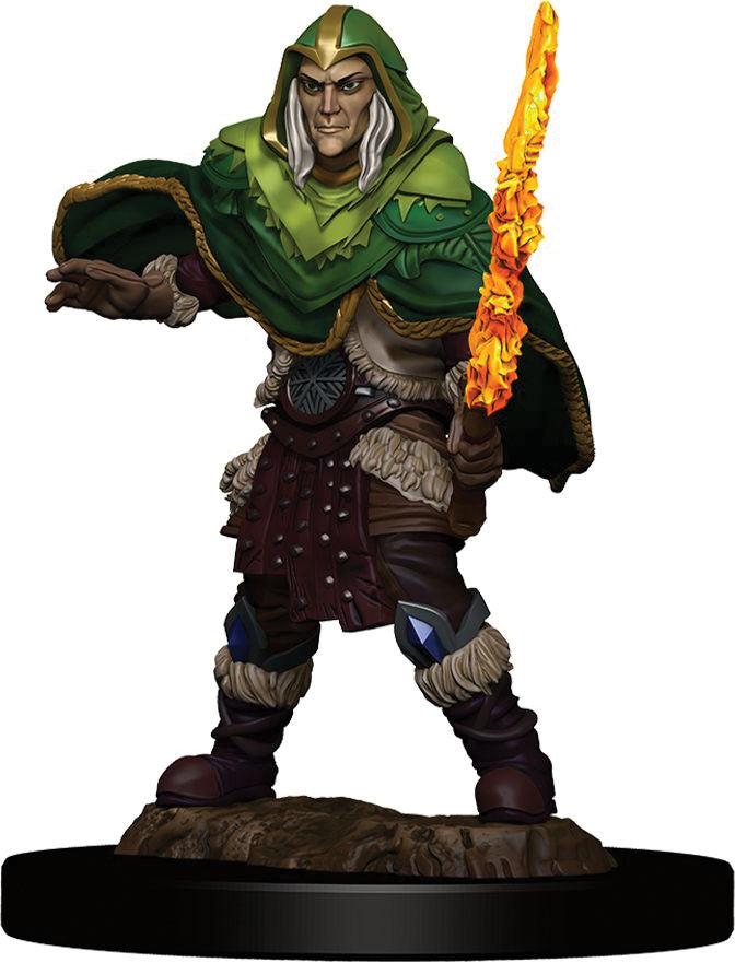 Elf Fighter Male W5 - Dungeons & Dragons Fantasy Miniatures Icons of the Realms Premium Figure