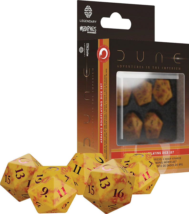 Arrakis Dice Set - Dune RPG