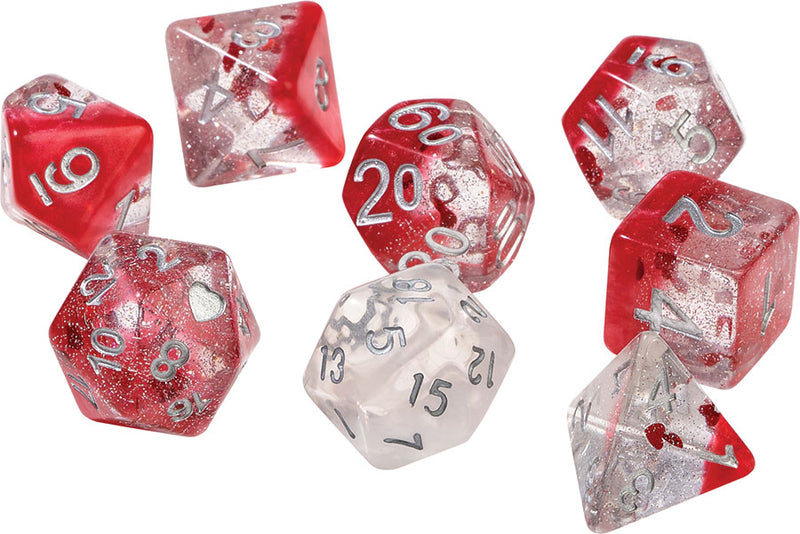 Sirius Dice RPG Dice Set (7) Hearts