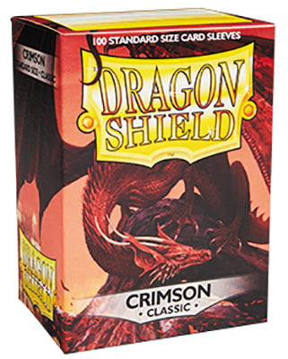 Dragon Shields (100) Classic Crimson Card Sleeves