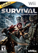 Cabela Survival Shadows Katmai Front Cover - Nintendo Wii Pre-Played