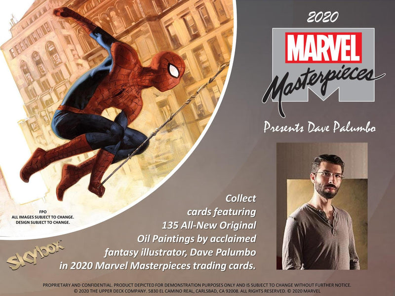 Marvel Masterpieces 2020 Hobby Box