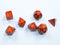 Chessex Scarab Mini 7-Die Set - Scarlet/Gold
