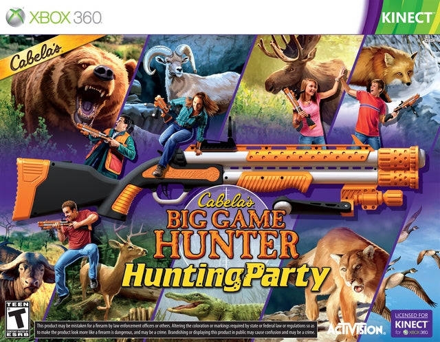 Cabela's Big Game Hunter Hunting Party (Game Only) - Xbox 360 Pre-Played