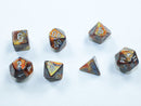 Chessex Lustrous Mini 7-Die Set - Gold/Silver