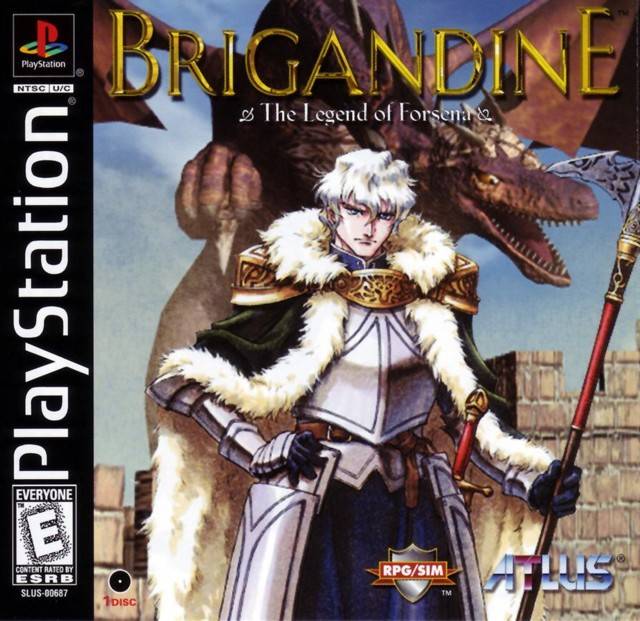 Brigandine Legend of Forsena - Playstation 1 Pre-Played