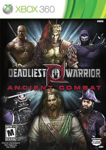 Deadliest Warrior: Ancient Combat Front Cover - Xbox 360 Pre-Played