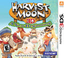 Harvest Moon A New Beginning Front Cover - Nintendo 3DS Pre-Played