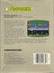 Frogger Back Cover - ColecoVision Pre-Played