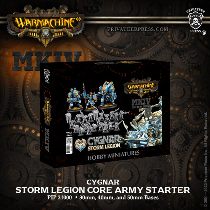 Cygnar Storm Legion MKIV Core Army Starter