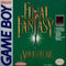 Final Fantasy Adventure Front Cover - Nintendo Gameboy Pre-Played