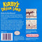 Kirby's Dream Land Back Cover - Nintendo Gameboy Pre-Played