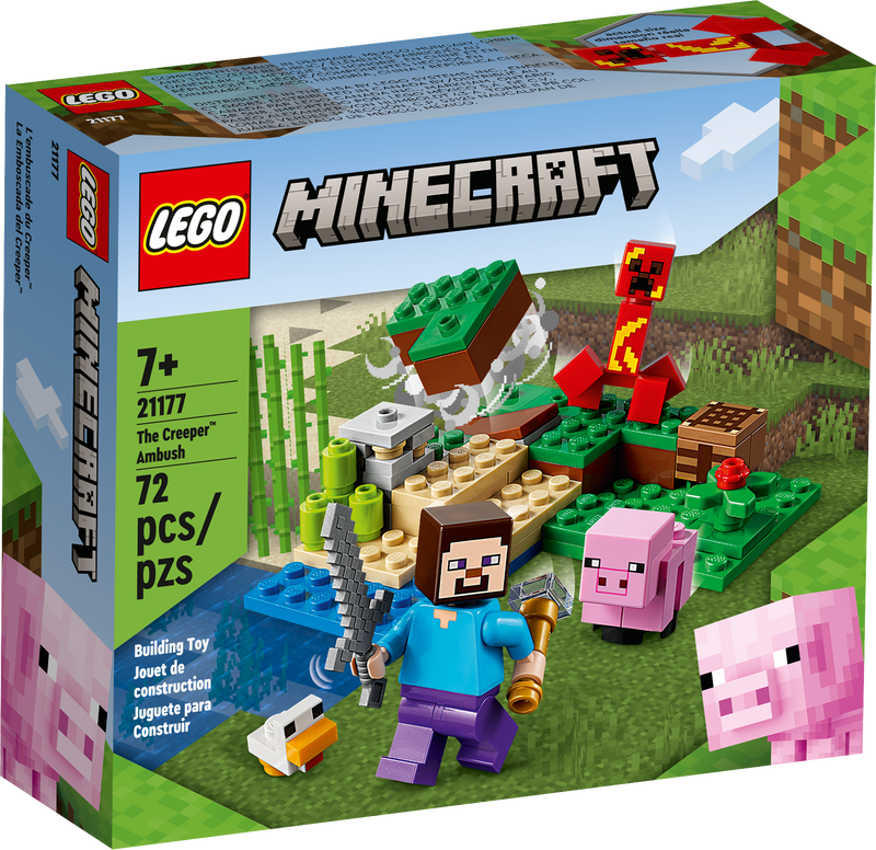 Lego Minecraft The Creeper Ambush 21177