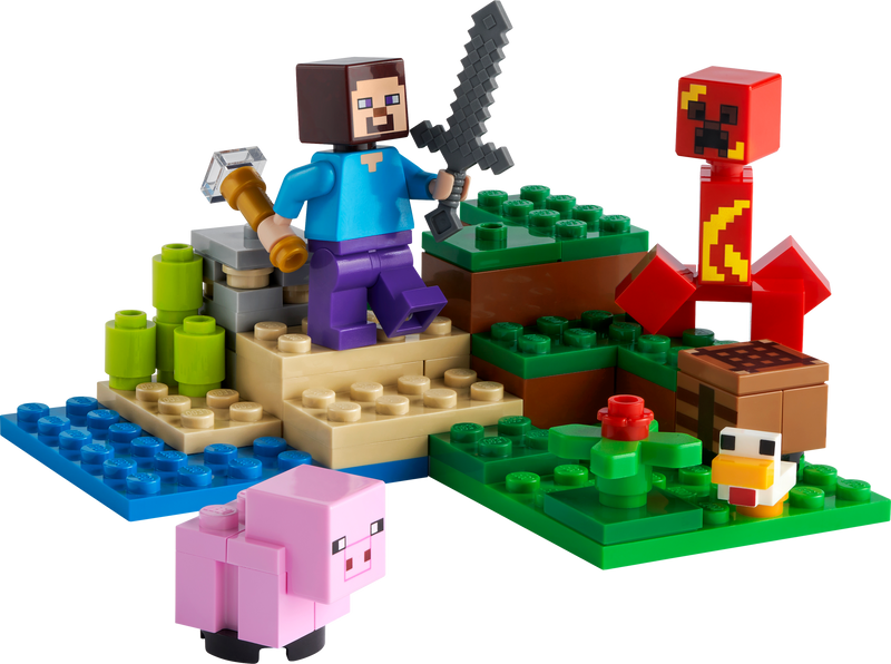 Lego Minecraft The Creeper Ambush 21177