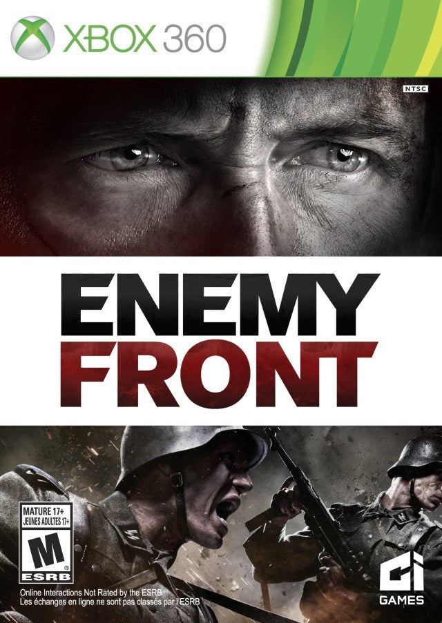 Enemy Front Front Cover - Xbox 360 Pre-Played