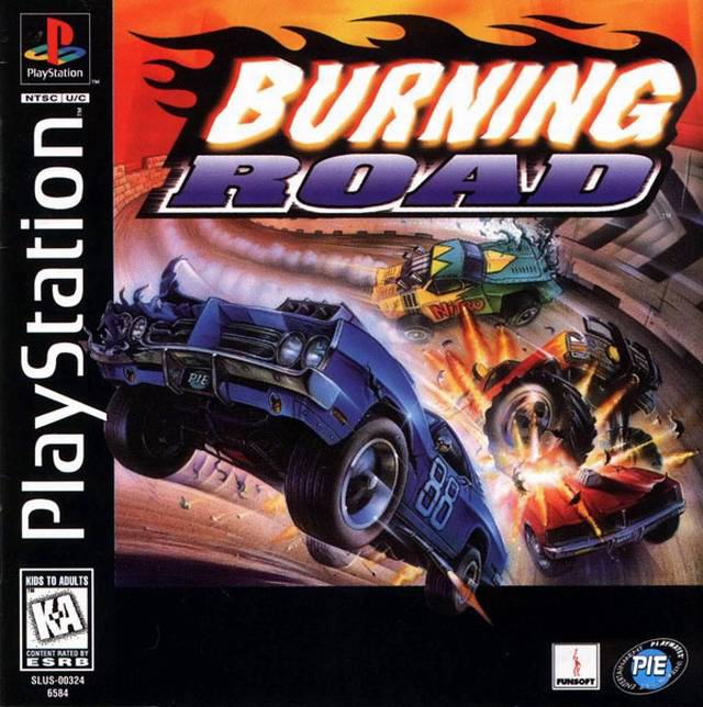 Burning Road  - Playstation 1 Pre-Played