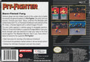 Pit-Fighter - Super Nintendo  SNES Pre-Played