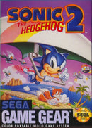 Sonic The Hedgehog 2 Front Cover - Sega Game Gear Pre-Played